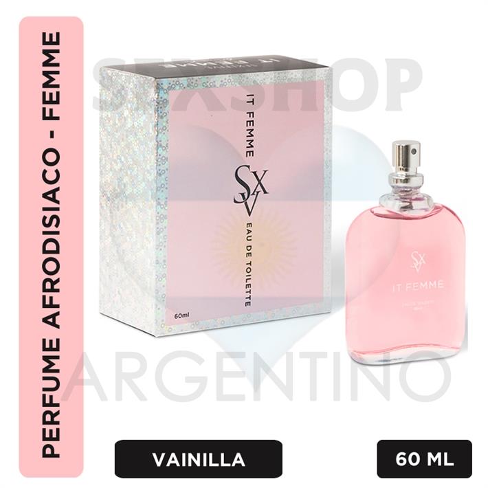 Perfume It Femme Afrodisiaco suavidad de vainilla. 50ML